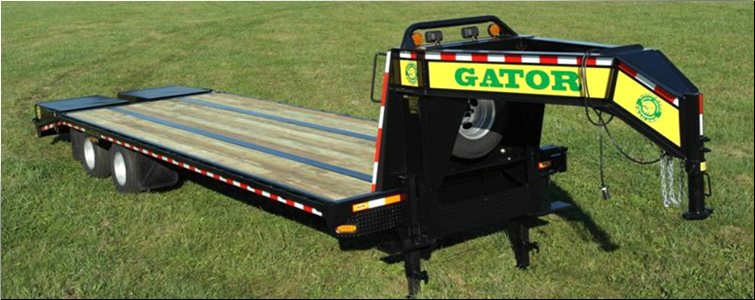 GOOSENECK TRAILER 30ft tandem dual - all heavy-duty equipment trailers special priced  Anderson County, Kentucky
