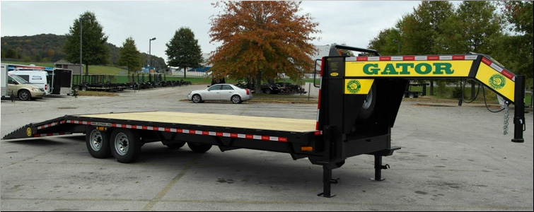Gooseneck flat bed trailer for sale14k  Anderson County, Kentucky